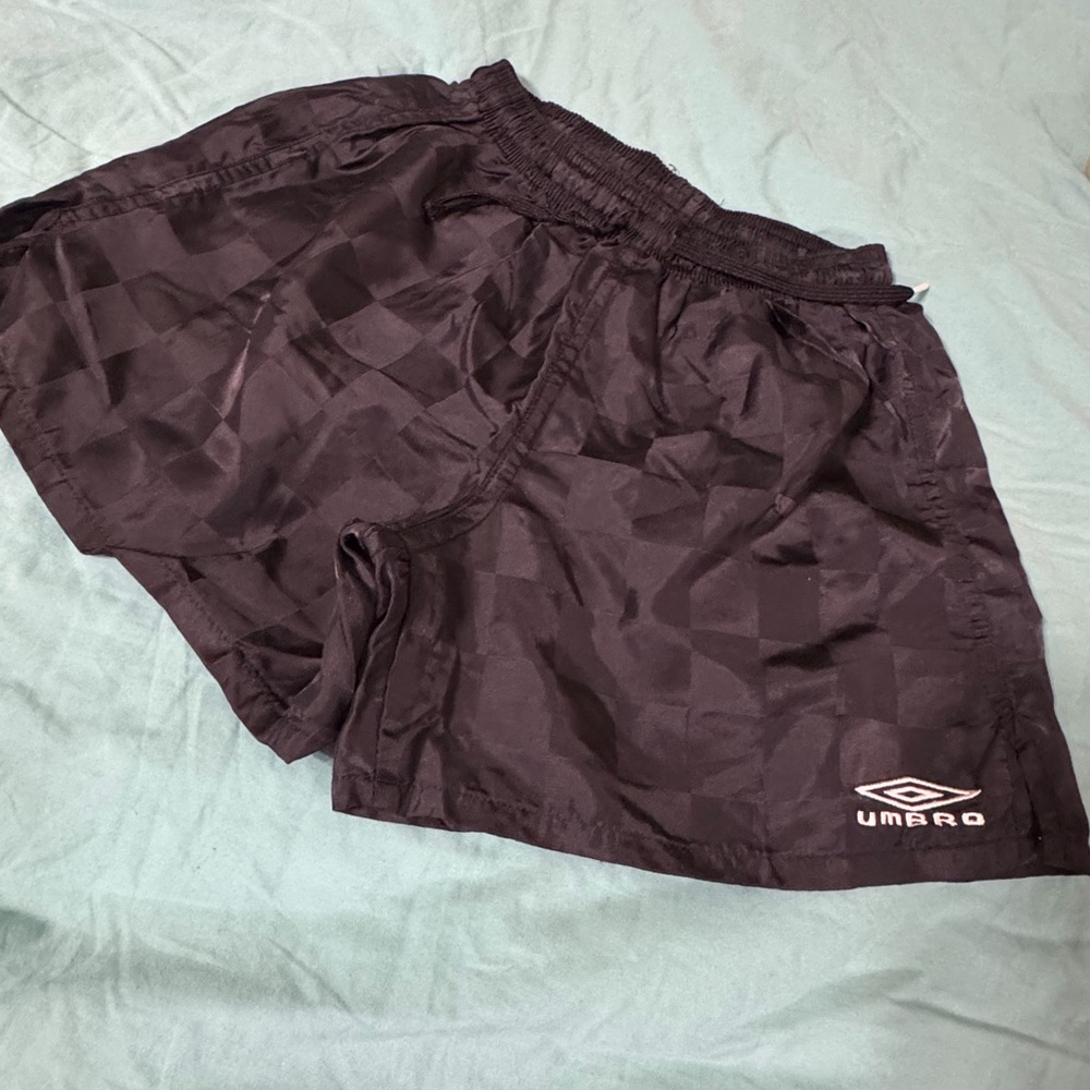 Umbro Black Athletic Shorts soccer